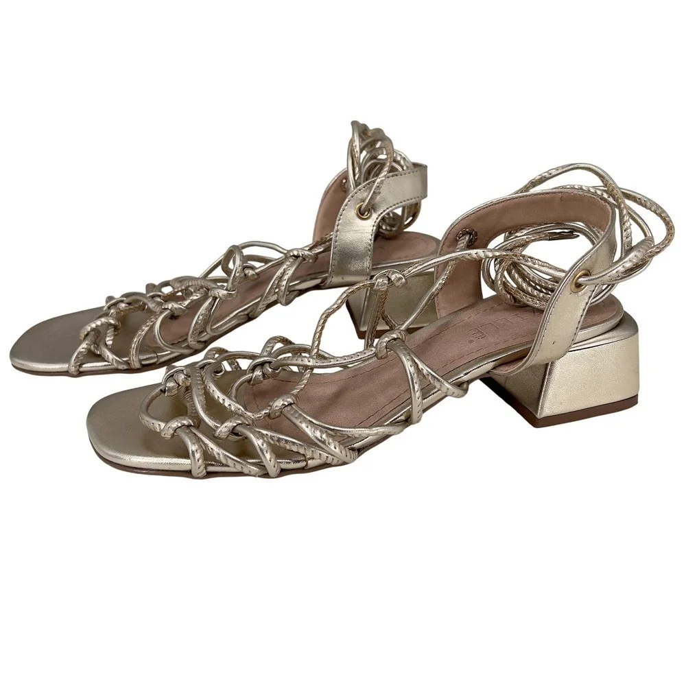 Azille shimmering metallic
